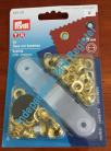 PRYM 5MM HEADS WITH EYELETS - 40 PIECES